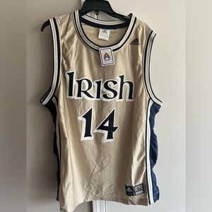 NWT - Men’s Notre Dame jersey Gold